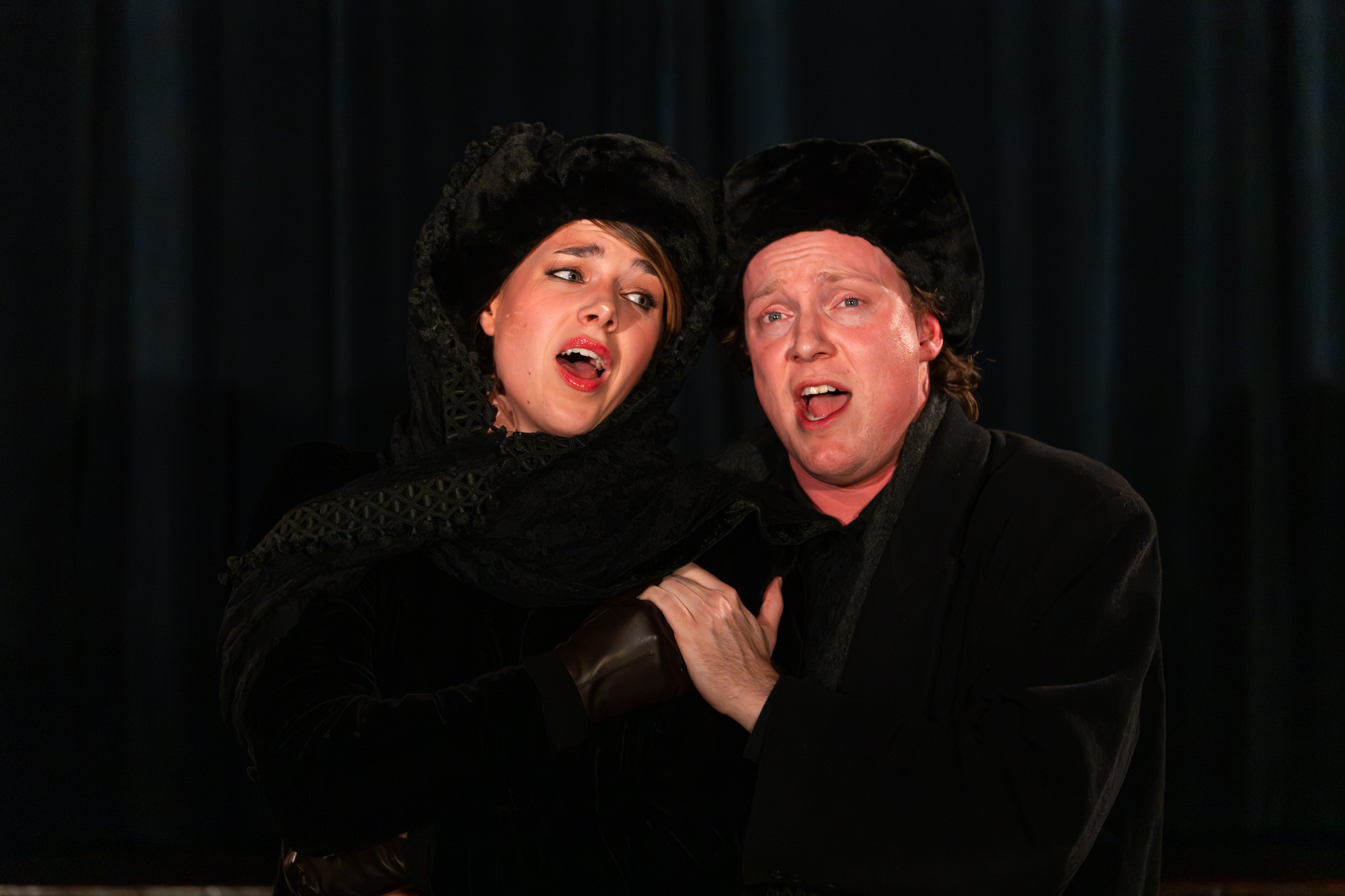 Young Opera Artists in Russian inspired costume