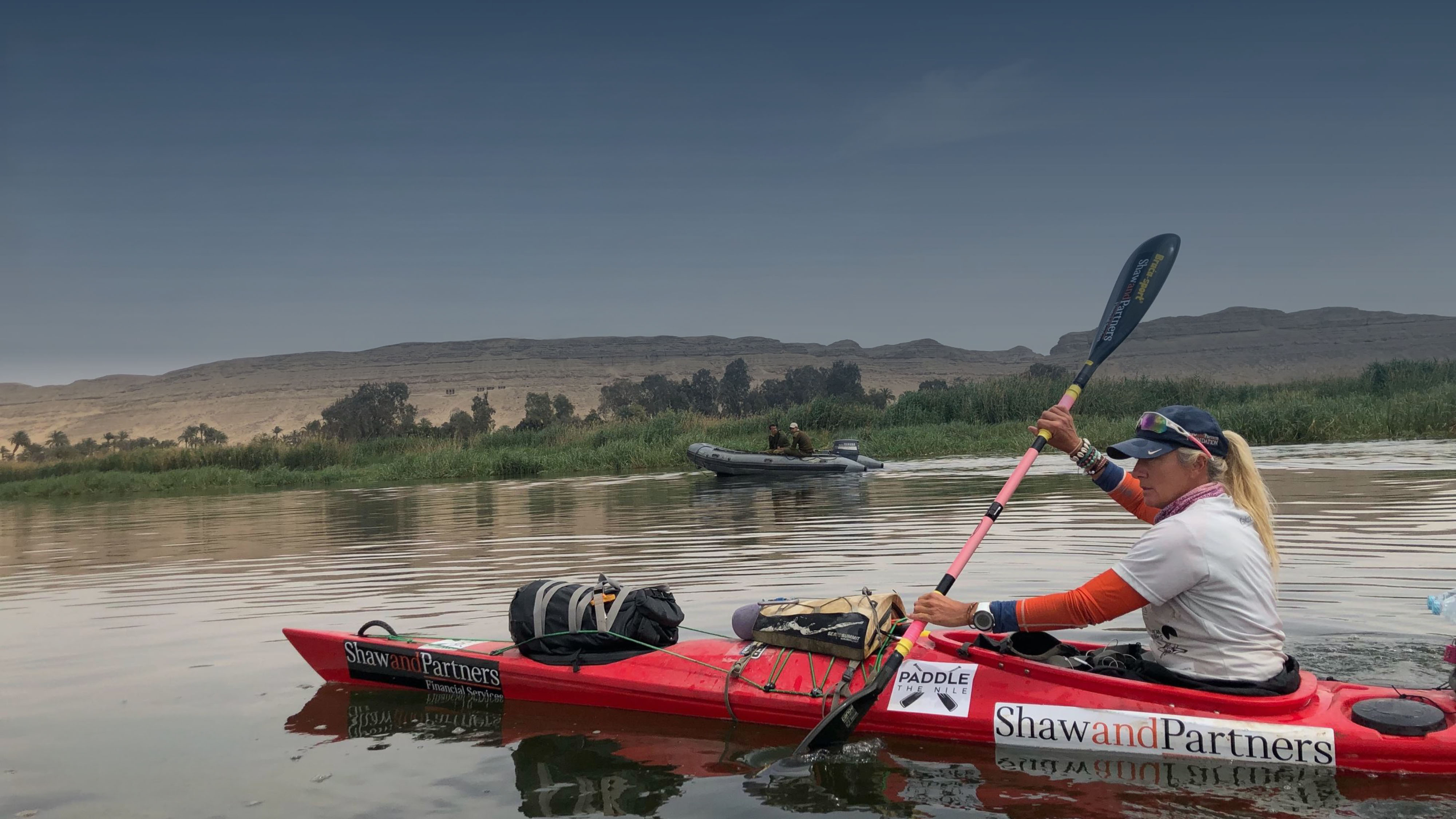 Rowers rowing on Sydney Harbour
