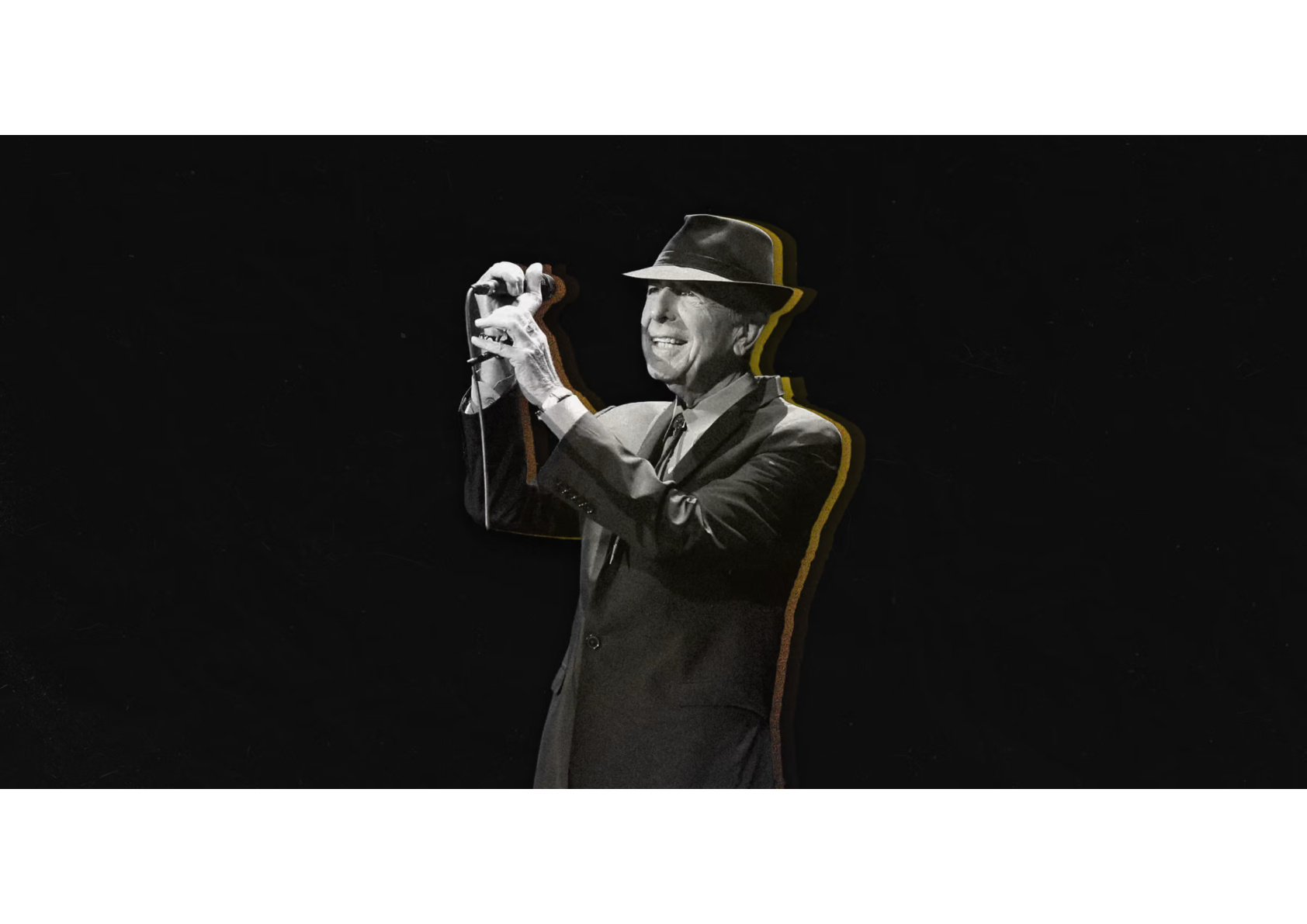 Leonard Cohen in concert