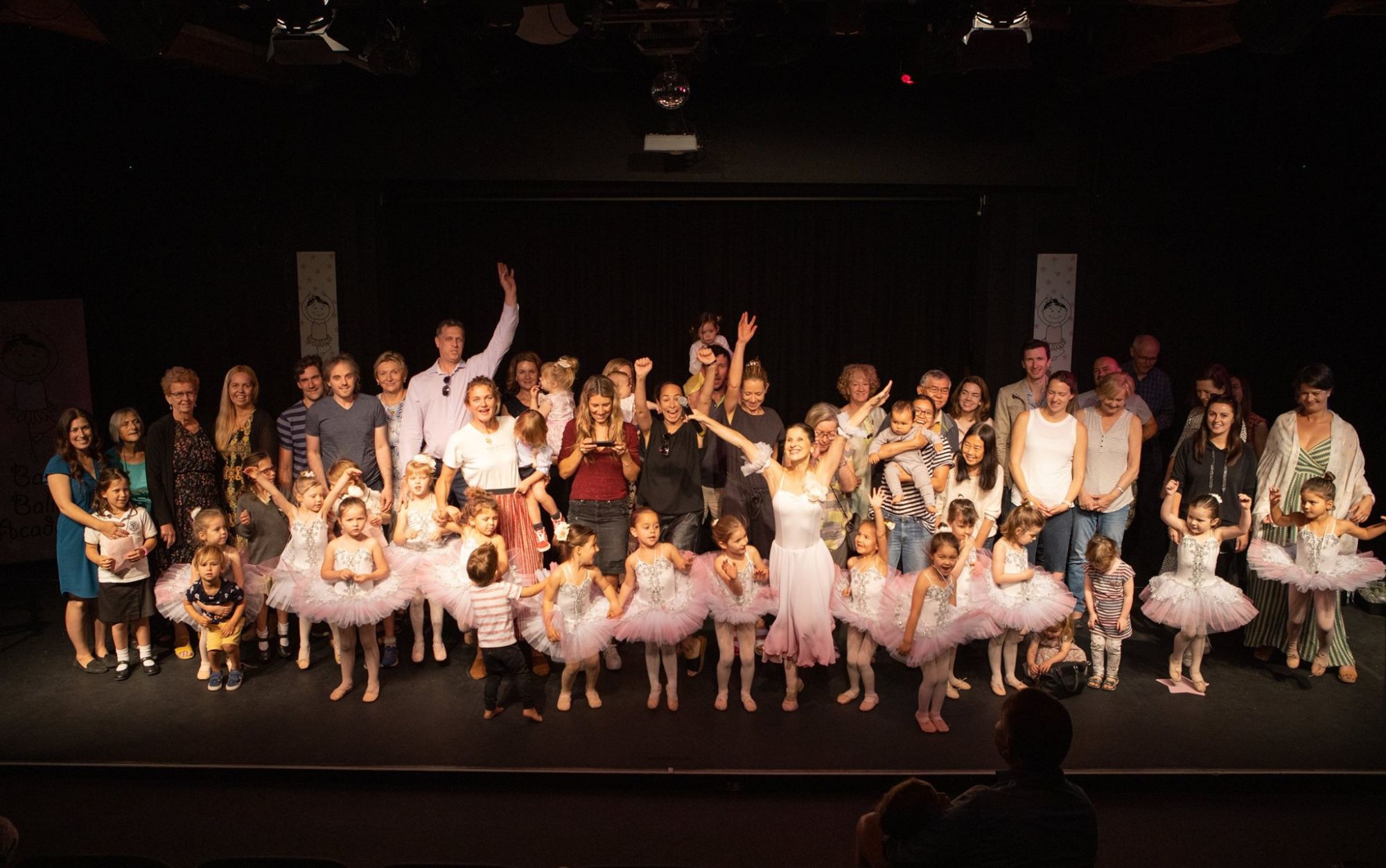 Ballerinas dancing on stage 2