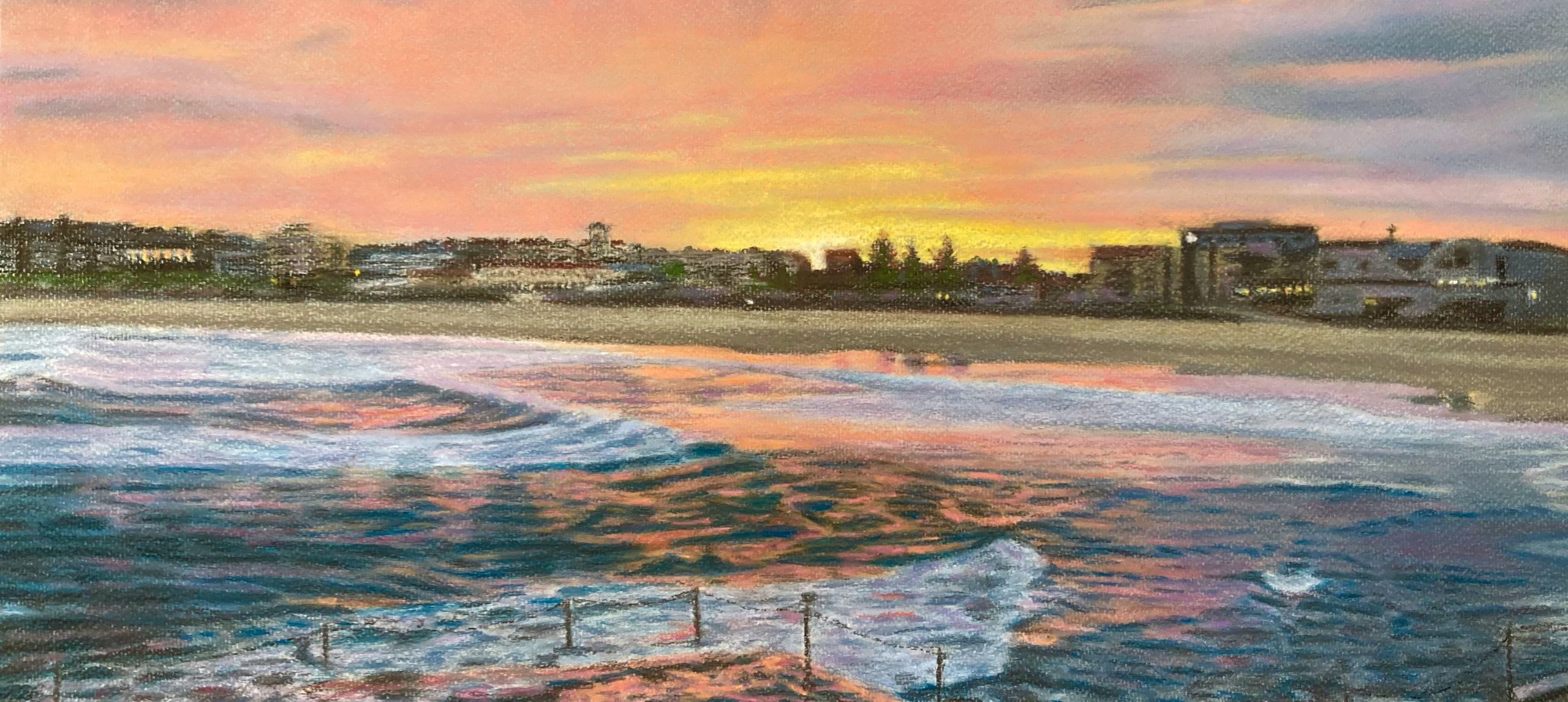 North Bondi painting by Lisa Knight