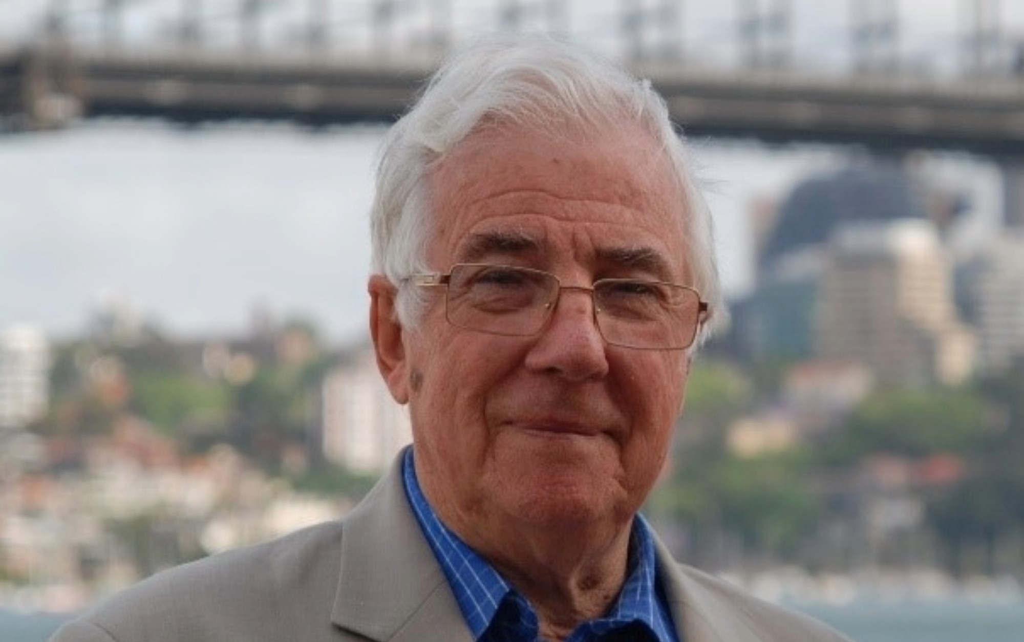 Bruce Thom looking at Camera