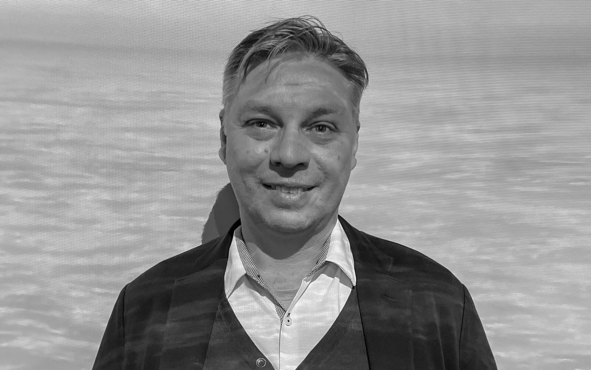 Indigenous Programs manager at the Australian National Maritime Museum, Matt Poll looking at the camera